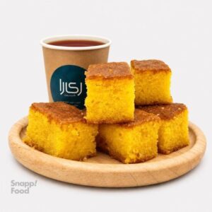 کیک خیس زعفرانی